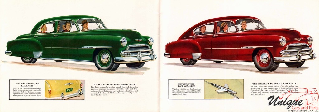 1951 Chevrolet Full-Line Brochure Page 1